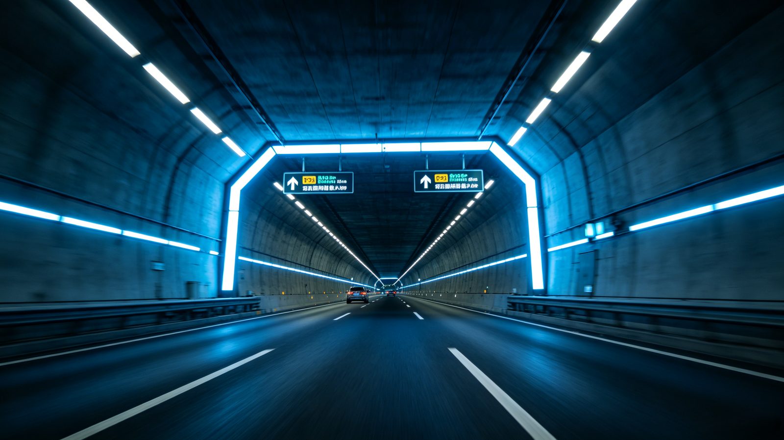 Le panneau dans le tunnel – Les défis uniques de la signalisation souterraine – illustration